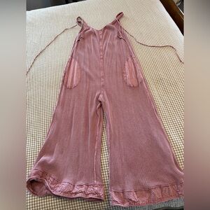 Free People Waffle Knit Wide-Leg